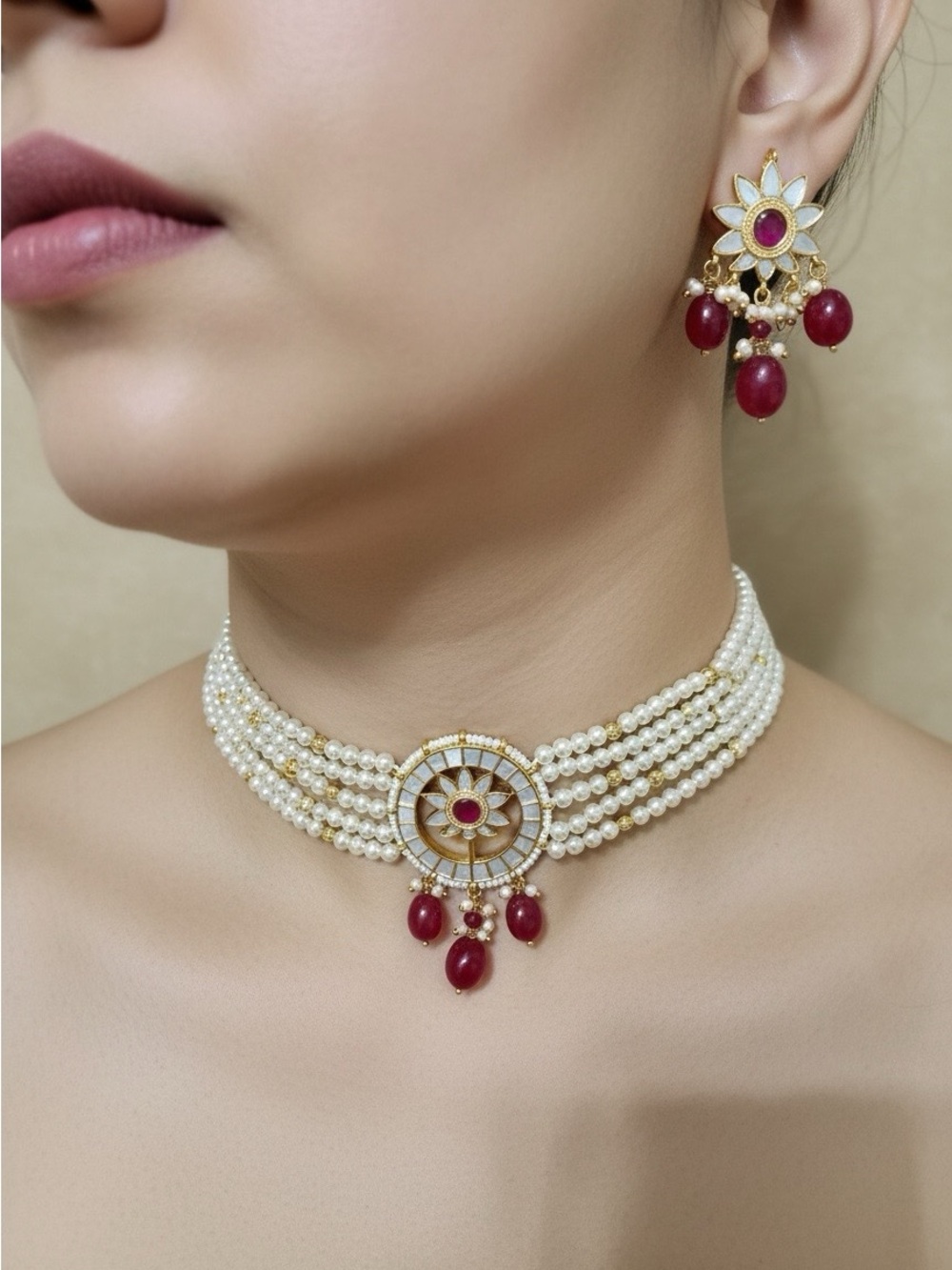 Choker Necklace set